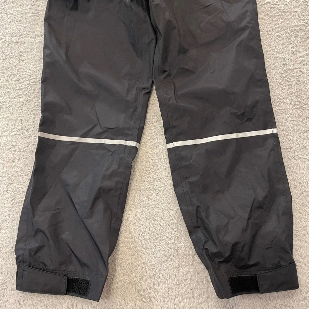 Patagonia Torrentshell 3L Rain Pants Kids Small 7-8 Black H2NO Reflective 64285